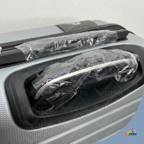 Mala de Bordo Pequena Bagagem de Mão Viagem Cabine Leve 10kg (Prata)