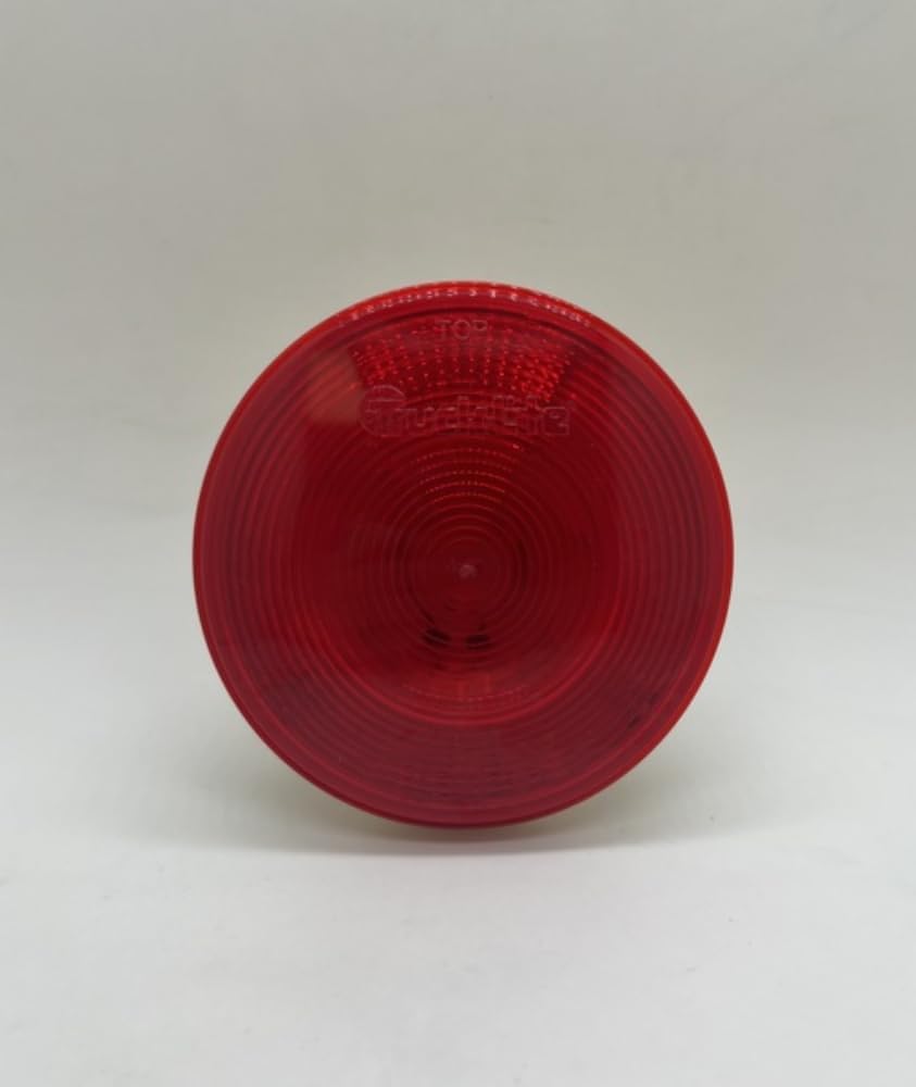 Belgrade Parts & Service, Inc. Truck-Lite 40282R Model 40 Stop/Turn/Tail Light, 12V, 1 Bulb, PL-3, Incandescent, 4 Pack