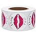 Hybsk Thank You Pink Kissing Lips Envelope Seals Stickers Total 300 Per Roll