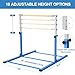 SHIWEI Gymnastics Training Bar- Height Adjustable 3' to 5' Horizontal Kip Bar for Kids