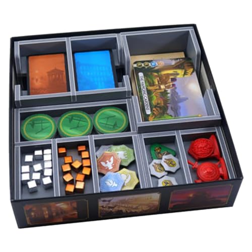 Folded Space Box Insert: 7 Wonders Duel & Expansions