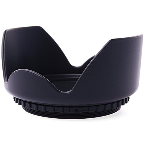 Accessori Kit 52mm Paraluce Hood + Copriobiettivo