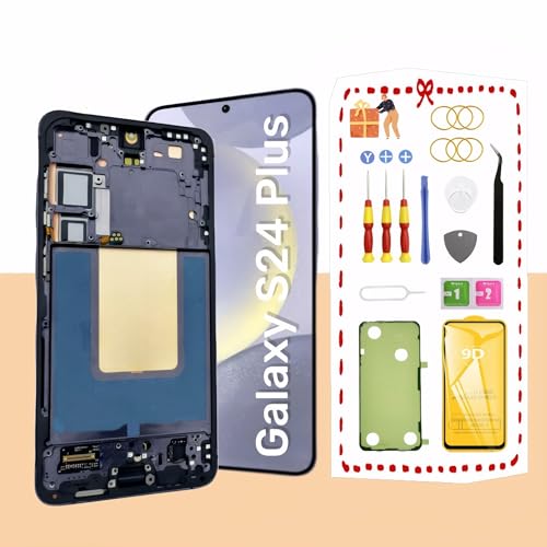 AMOLED IWiXN[ Samsung Galaxy S24 Plus tʌ Samsung Galaxy S24+ Plus 5G ^b`fW^CU[ fBXvC XN[ AZu t[ S926U 6.7C` č 