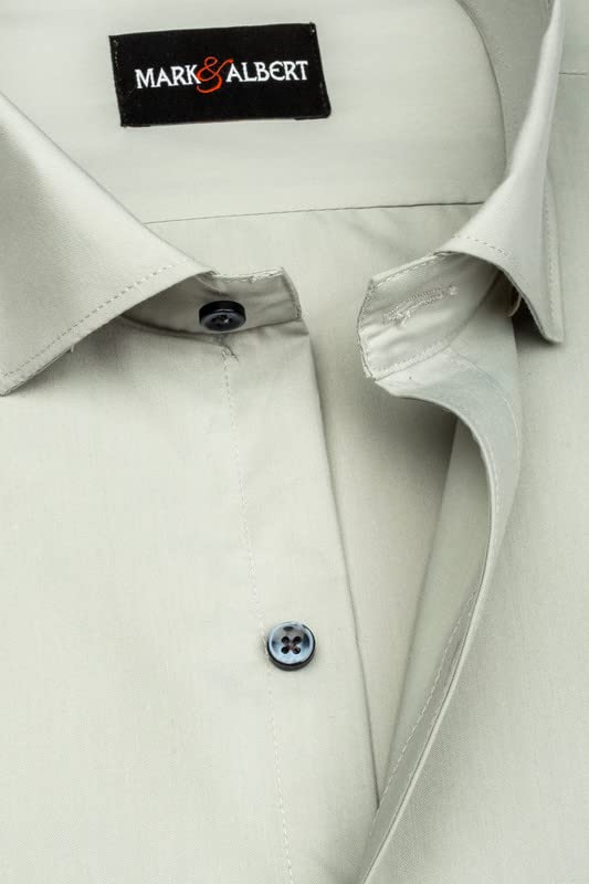 Image of MARK & ALBERT Men's Half Sleeves Regular Shirt