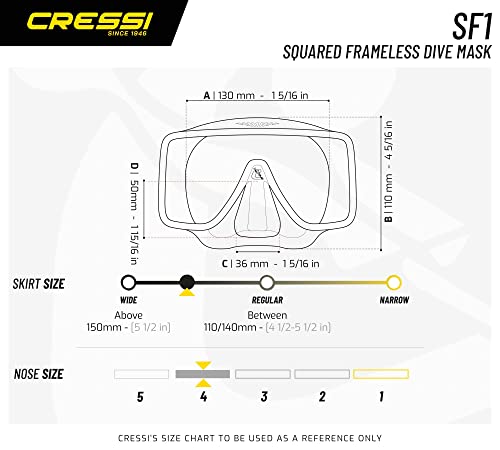 Cressi Sf1, Black #TOP5