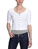  LERROS Damen Strickjacke, 3245536, Gr. 38, Weiß (White 100)