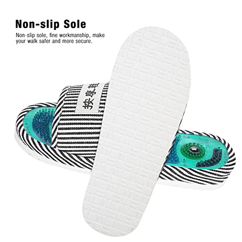 Magnetic Acupoint Massage Slippers Promotes Blood Eliminates Fatigue Fit for Every Age Regulating Endocrine Beautifying Skin (Male 15x12cm) - Image 7