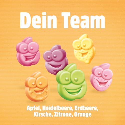 nimm2 Lachgummi Yobolde – 1 x 250g – Vegetarisches Fruchtgummi mit Fruchtsaft, Vitaminen und Joghurt