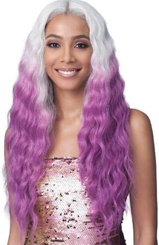GLUELESS LACE WIG HD HIGH DEFINITION 360 LACE 13" X 4" EVERLY (2T/ICEPLUM)