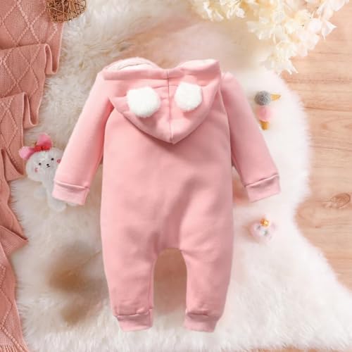 Image of First Kick Baby and Kids cotton fleece romper jumpsuit onesie sleepsuit clouds embroided