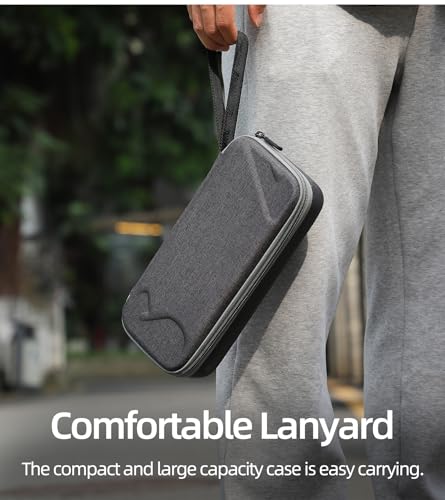 Honbobo Tasche Schutz Hülle für DJI Osmo 360 Kamera, Schutztasche Tragbare Aufbewahrungs Case für OSMO 360 und Zubehör (Large Bag)