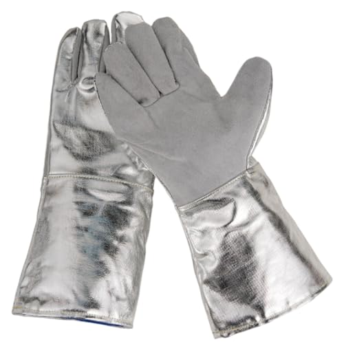 Gants de four en tissu papier d'aluminium imperméables pour la cuisson - 6