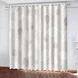 ♥ RIDEAUX MODERNE CLASSIQUE: Ces panneau rideau élégant et durable décoreront vos fenêtres et vos pièces avec un nouvel effet exceptionnel. Largement utilisé pour la chambre à coucher, le salon, la terrasse, le séparateur de pièce, fonctionnel et à la mode qui apporte charme et modernité à votre intérieur.