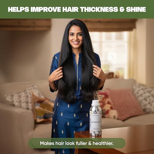 Image of VedaOils Batana Hair Oil 100ml | Pure & Unrefined Batana Oil for Hair Growth | For Thicker, Stronger Hair & Scalp Nourishment | Cold Pressed Wellness Oil