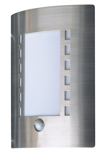 Preisvergleich Produktbild Ranex 5000.086 Edelstahl Wandleuchte, Außenleuchte mit Bewegungsmelder