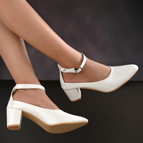 Image of Karaddi Bellies for Women Ladies and Girls Wedge Pumps Daily Use Collage Office