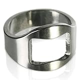 flaschenöffner ring astra Maße: 8 x 5,5 x 2,3 cm Gadget and Gifts Ootb Flaschenöffner, Metallring