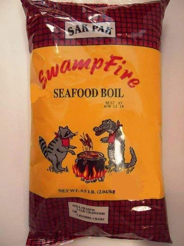 Swamp Fire Seafood Boil 4.5 LBS – 4 PACK