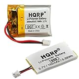 HQRP Battery Kit Compatible with Sportdog SAC54-13735 FieldTrainer 425, 425S, SD-425, SD-425S, SR-225, SR-225S Field-Trainer Remote Controlled Dog Training Collar Receiver Transmitter SAC54-13734