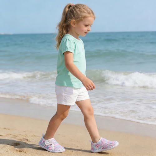 Image of FEETCITY Baby Boys Girls Water Sport Shoes Barefoot Kids Aqua Socks Quick-Dry Beach Swim Pool Shoes
