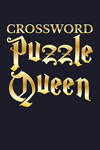 Crossword Puzzle Queen: College Ruled Line Paper Blank Journal to Write In - Lined Writing Notebook for Middle School and College Students