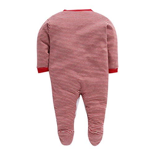 Image of Pooja Baby Rompers Sleepsuit Kid's Cotton All Over Print Night Suits Pack of 3