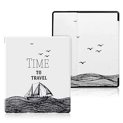 CCOO Funda impermeable para Kindle Oasis con función de apagado automático solo se adapta a Kindle Oasis de 7 pulgadas (10ª generación, 2019 y 9ª generación, versión 2017), 55 patrones