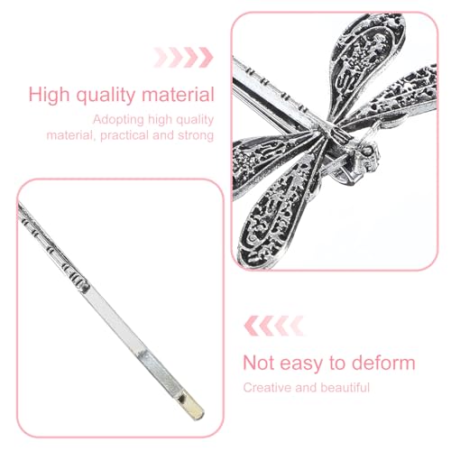 Pinzas para cabello Mabor en plata antigua miniatura 3