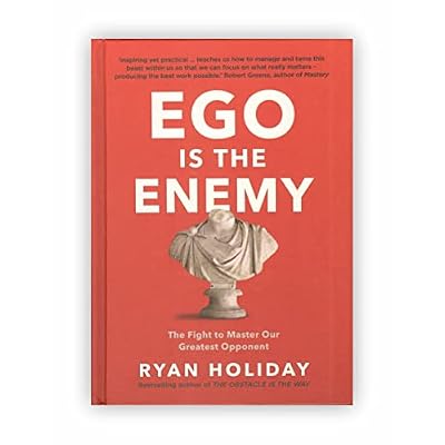 Ryan Holiday 3 Books Collection Set (Ego Is The Enemy, The Obstacle Is The Way, Stillness Is The Key Hardcover) Hardcover January 1, 2020
