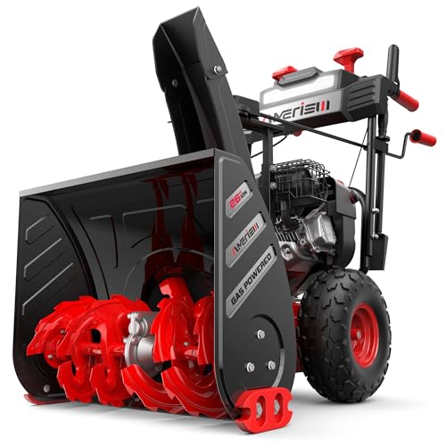 AMERISUN 26-Inch 2-Stage Gas Snow Blower with 212cc Engine,...