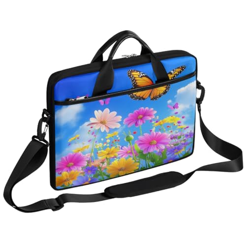 Bolso colorido para laptop 15 pulgadas con correa ajustable