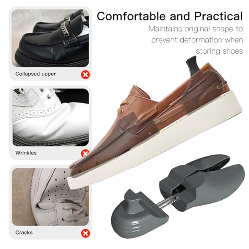 VIVEBEI Shoe Tree, Plastic Shoe Trees for Men & Women, Shoe Stretcher Sneakers Leather Shape Holder