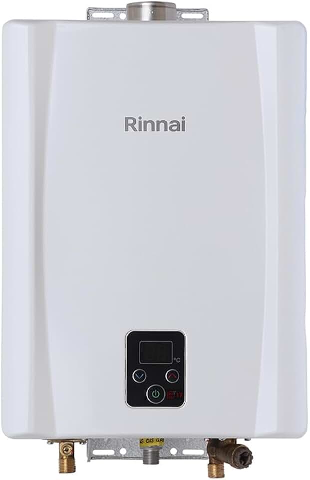 Rinnai E17-17 litros GN (Gás Natural) Branco - Aquecedor de Água a Gás Digital REU-E171 FEH