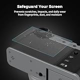 SMALLRIG Zestaw 3 folii ochronnych do FUJIFILM X100VI / X100V / X-E4 / X-T4 / X-T5 i RICOH GR IV, ultracienka powłoka ze szkła hartowanego o grubości 0,3 mm, zaokrąglone krawędzie 2.5D - 5803
