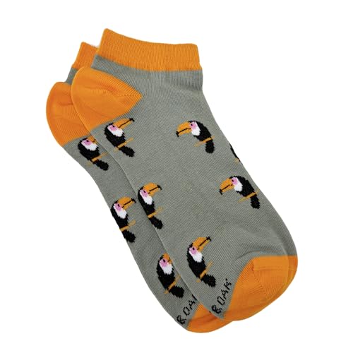 Image of Mint & Oak Low Cut Ankle Women Socks, Christmas Gift Quirky Socks For Friends, Cute Funky Socks, Christmas Secret Santa Gifts For Women
