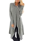 Caracteristicas：Vestido sudadera mujer invierno de manga larga asimétrico y dobladillo irregular ,con botones para decorar, tallas grande sa decuado para otoño, primavera e invierno.