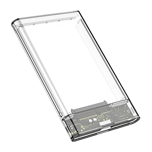 Case Transparente Sata HD USB 3.0 4TB Proteção Máxima para seu HD