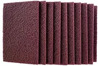 Starcke Premium 6 x 9 Inch Non Woven Hand Pads | for Auto Body Repair, Marine, Paint, Primer, Plastics, Metal, Fiberglass, Rust and Corrosion Removal (20 Pack, Ultra Fine Grit)