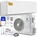 ZENIRO Klimaanlage Set Split - mit WiFi/App Funktion Klimagerät Kühlen A++/ Heizen A+ 3,5kW 12000 BTU Sehr Leise, Kältemittel R32 - Fernbedienung, Timerfunktion - Inkl. Montagematerial