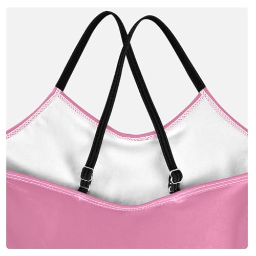 CaTaKu Girls One Piece Swimsuits Pink Unicorn Cloud Toddler Bathing Suit for Girls Kids Swimwear 3-10Y4