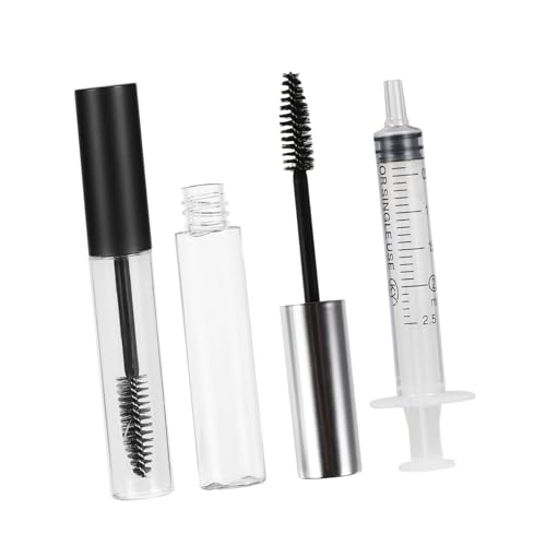 minkissy 12 Piezas tubo de rímel mascara de pestañas waterproof mascara pestañas waterproof máscara de maquillaje tubo de pestañas vacío tubos recargables varita de máscara el plastico