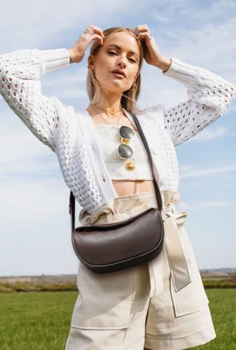 Genuine Mini Leather Crossbody Bags for Women Small Designer Cell Phone Bag Wallet Purses Adjustable Strap3