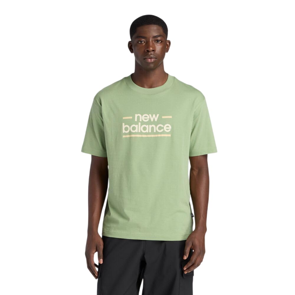 

                                                    New Balance Men's Graphic T-Shirt, Oregano/Linear 