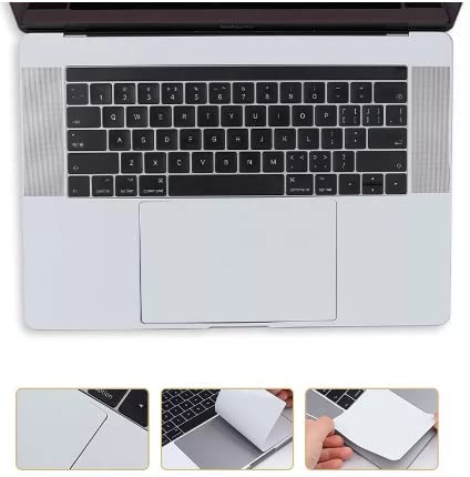 Image of SUNBIRD 15 15.6 inch Laptop Notebook Skin Vinyl Sticker Cover Decal Fits 13.3 inch 14 inch 15.6 inch 16 inch HP Lenovo Apple Mac Dell Compaq Asus Acer /Solid Black (12 X 18 Inch- 2Pcs) (Matte White)