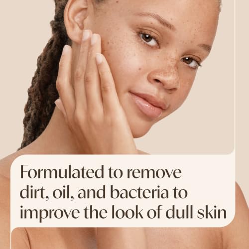 Aveeno Positively Radiant Clear Complexion Foaming Facial Cleanser, Oil-Free with Soy Extract & 0.5% Salicylic Acid, Hypoallergenic Acne Treatment Face Wash for Acne-Prone Skin, 6 Fl Oz - Image 4