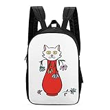 Moda y único: las mochilas personalizadas están impresas con patrones lindos y elegantes. La mochila urbana es un diseño de doble cara, se puede usar en ambos lados.