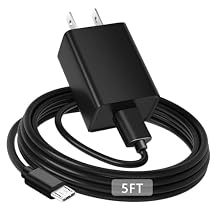 Replacement Tandem Diabetes Care Charger, USB Micro Charger for Tandem tSlim X2 Insulin Pump, Tandem Pump Accessories 5ft USB A to Micro Charging Cable Cord