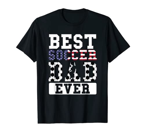 Hombre Best Soccer Dad Ever Sport Camiseta