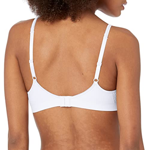 Image of Hanes Women's Seamless Wirefree Bra with Soft Padding and Convertible Straps