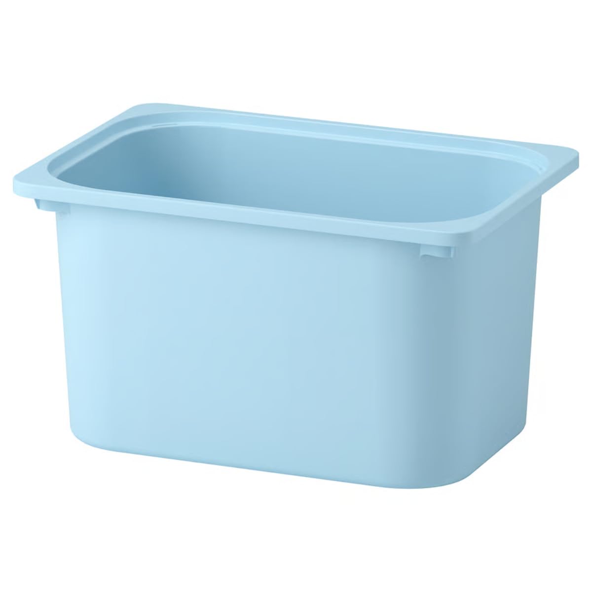 Zr Solutions Light Blue Trofast Storage Box – 3X Organizer Bins For Clothes, Toys & Wardrobe Storage – Stackable Toys Bins Durable Plastic Baskets,42X30x23 Cm (Light Blue)